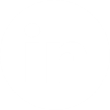White Linkedin Logo