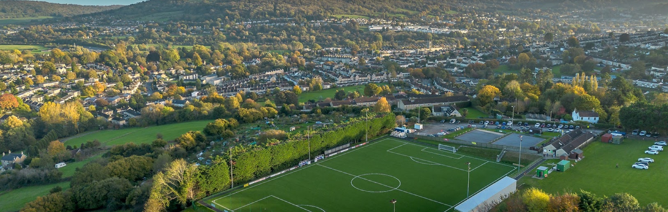 View of Larkhall Athletic FC